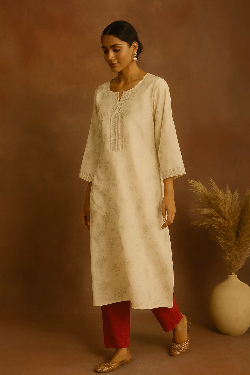 AVAASA WHITE KURTA