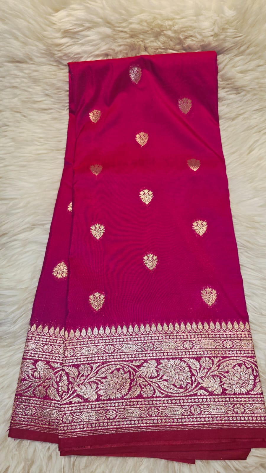 Heavy Kathan Silk Saree - PINK