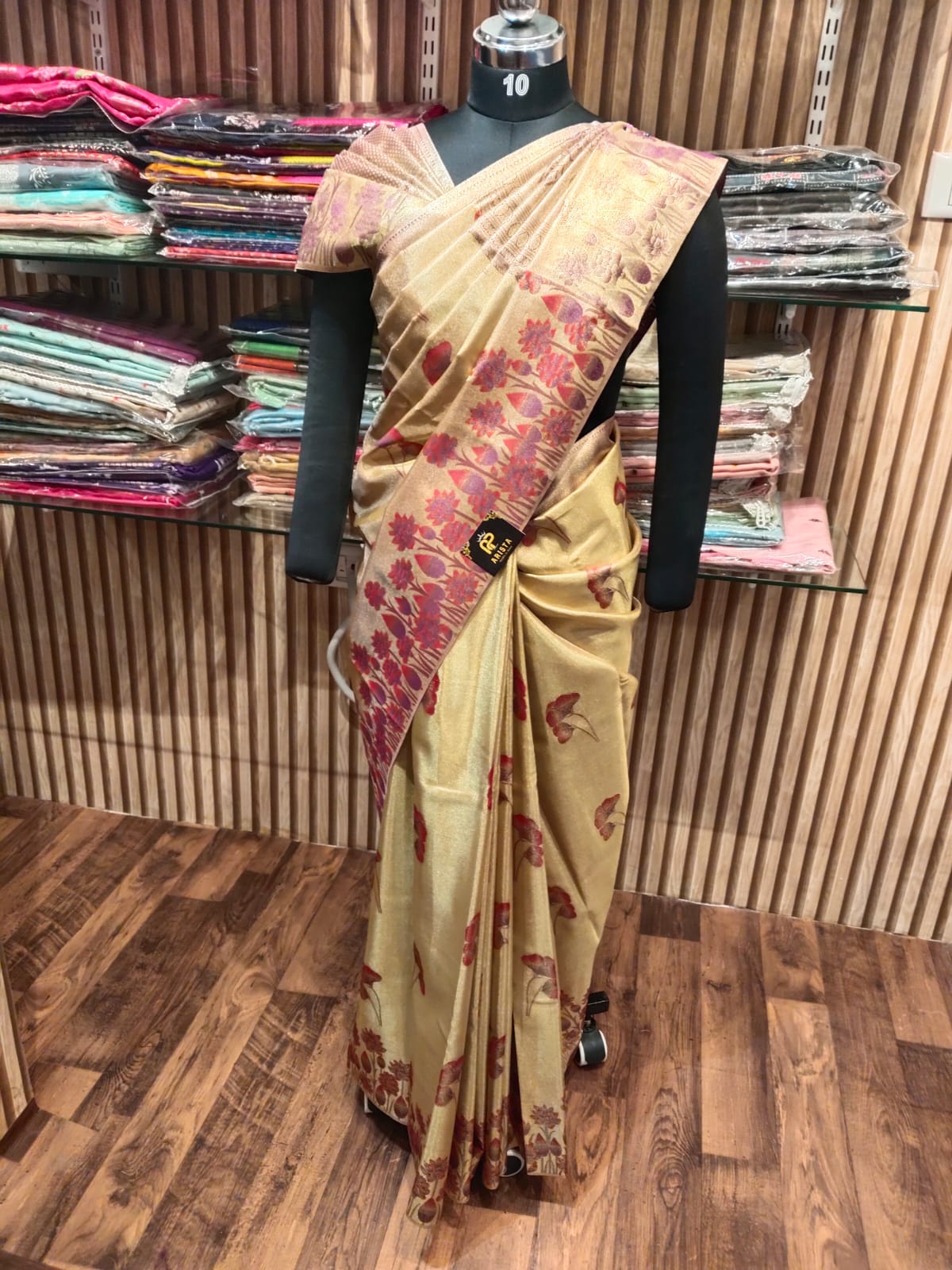 Semi Kanchipuram Art silk Saree