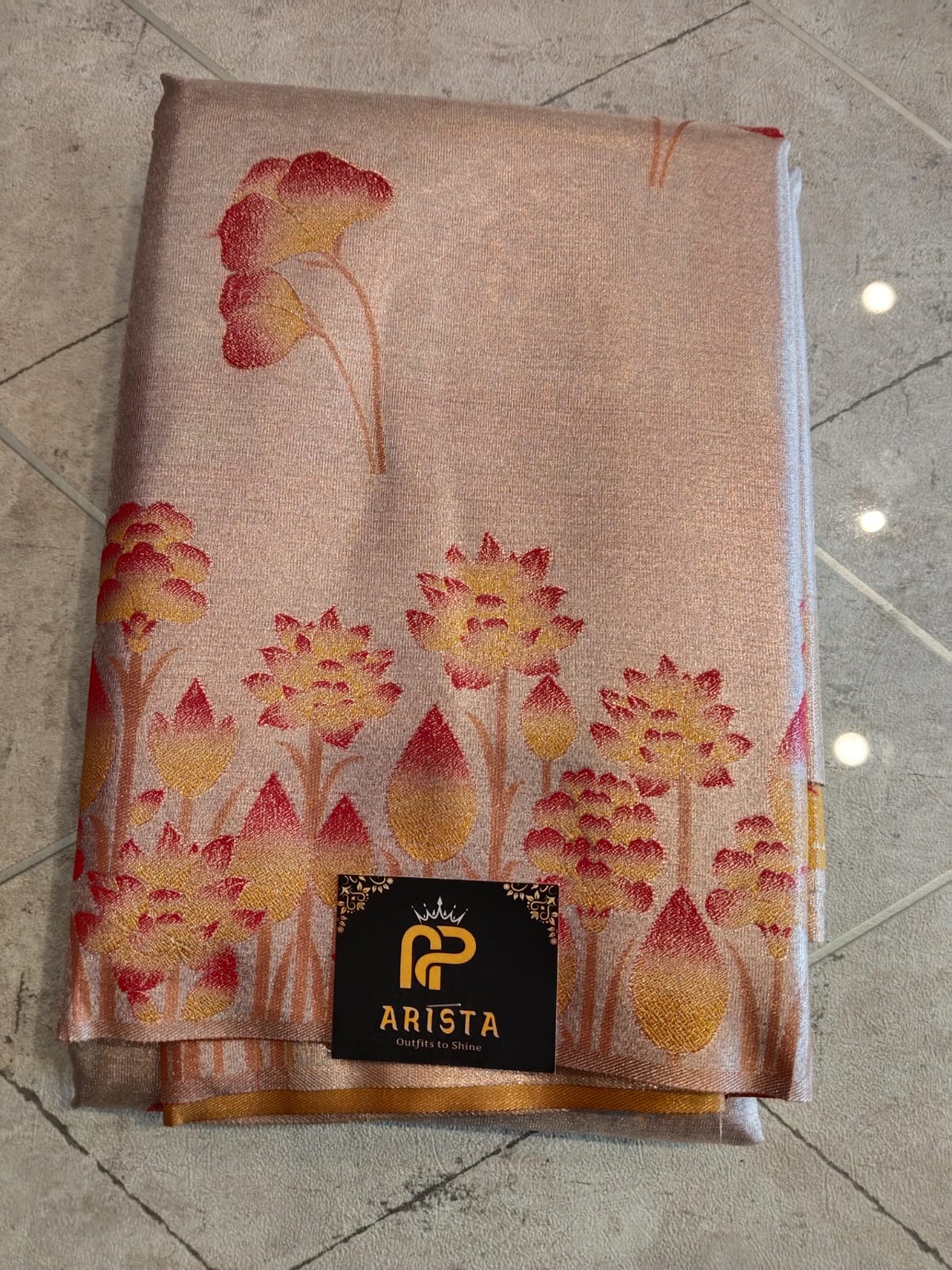 Semi Kanchipuram Art silk Saree