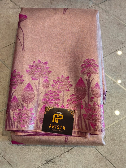 Semi Kanchipuram Art silk Saree