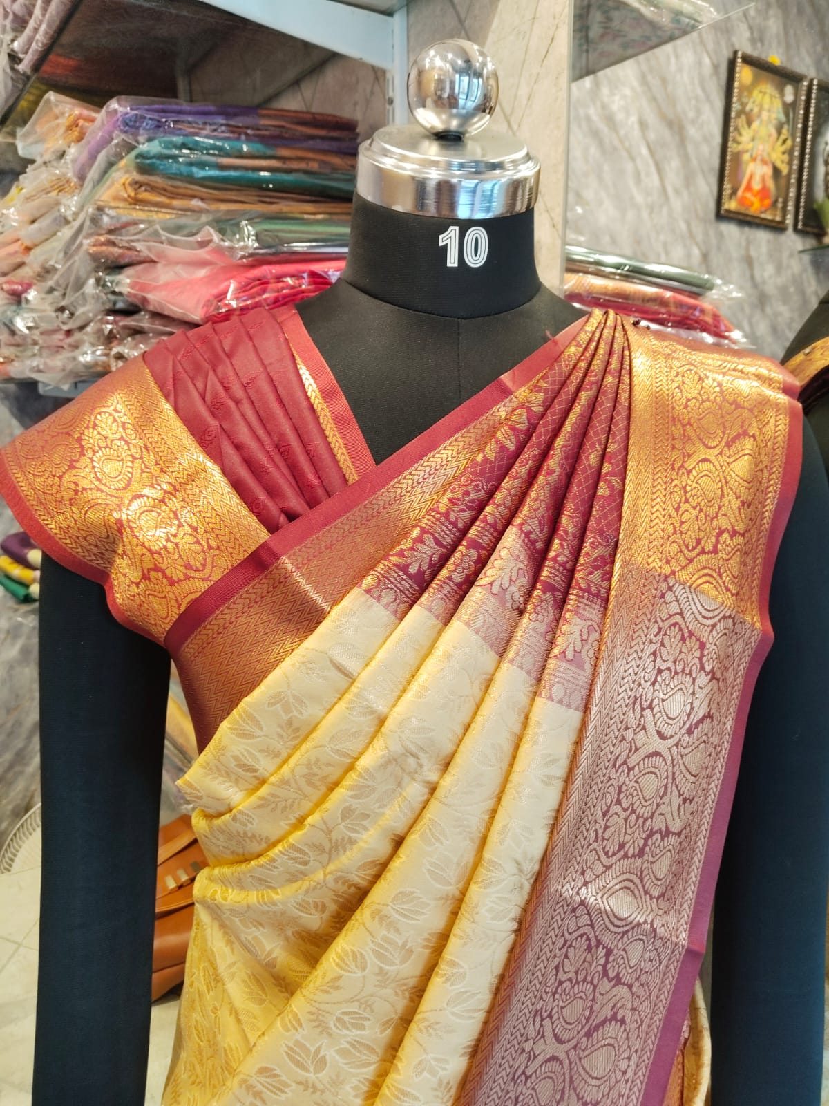 Kadyal Semi Silk Saree