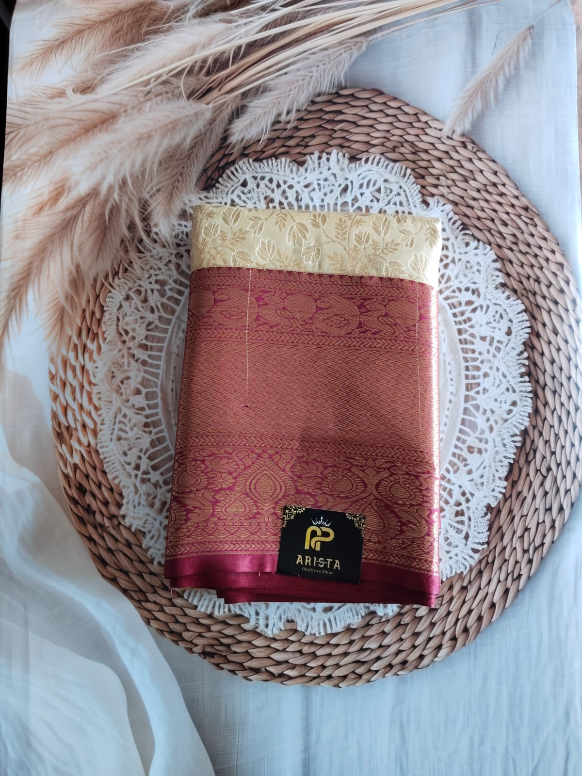 Semi Kanchipuram Kadyal Silk Saree Premium