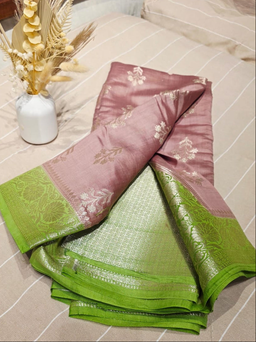 Pure Chinniya Silk Saree – Premium Handloom Elegance