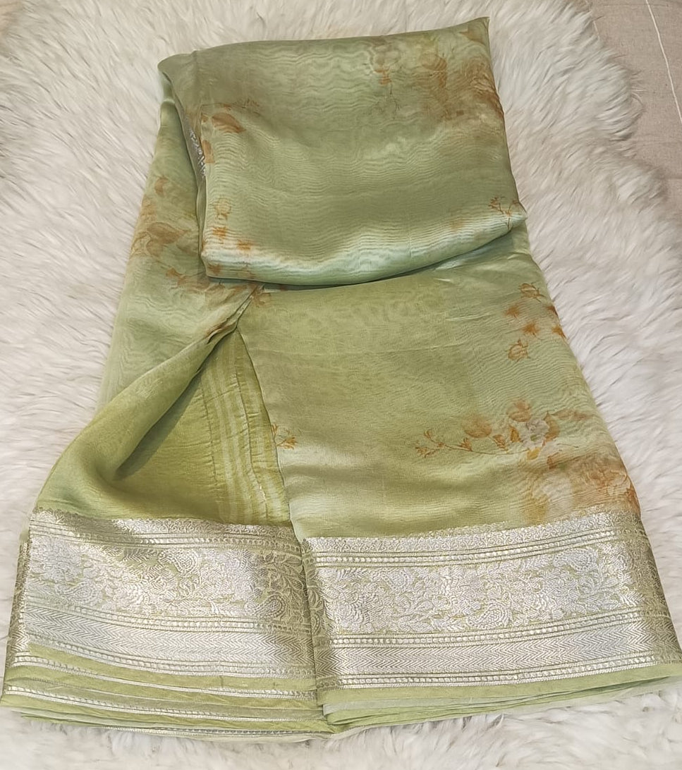 Pure Soft Organza-Pista Green