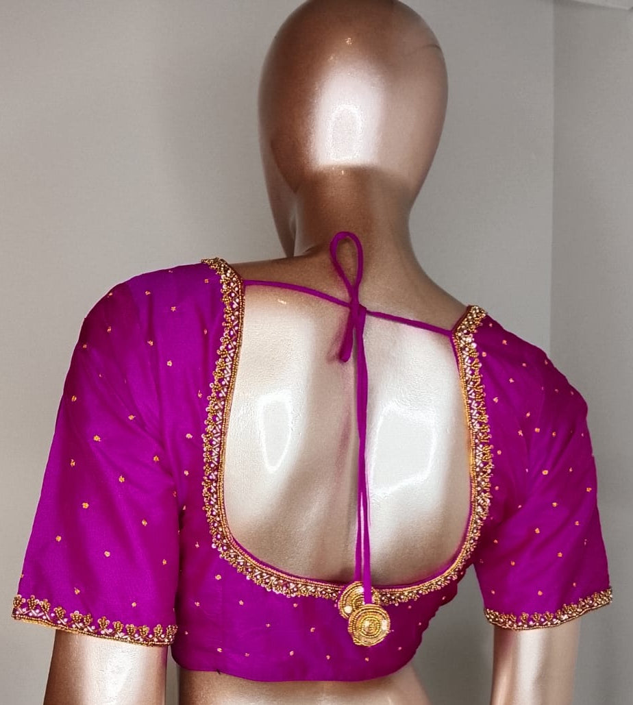 Hand Work Blouse - PUOB