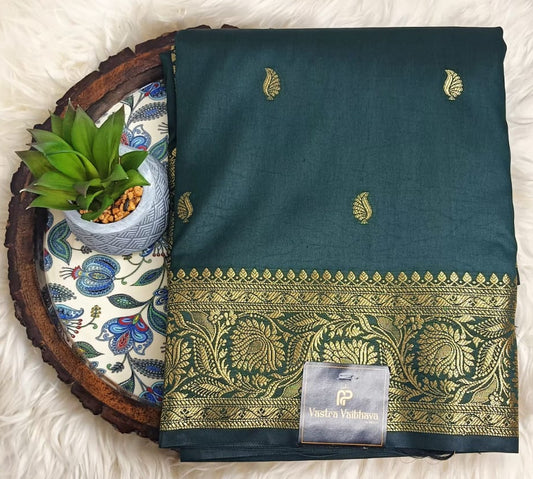 Semi Banarasi Katan Silk Saree
