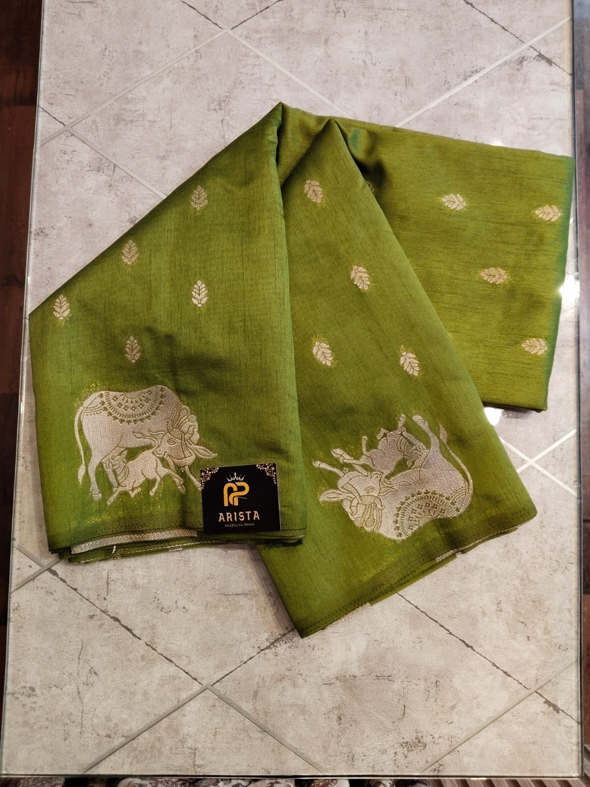 Georgette Saree (Pichwai design)