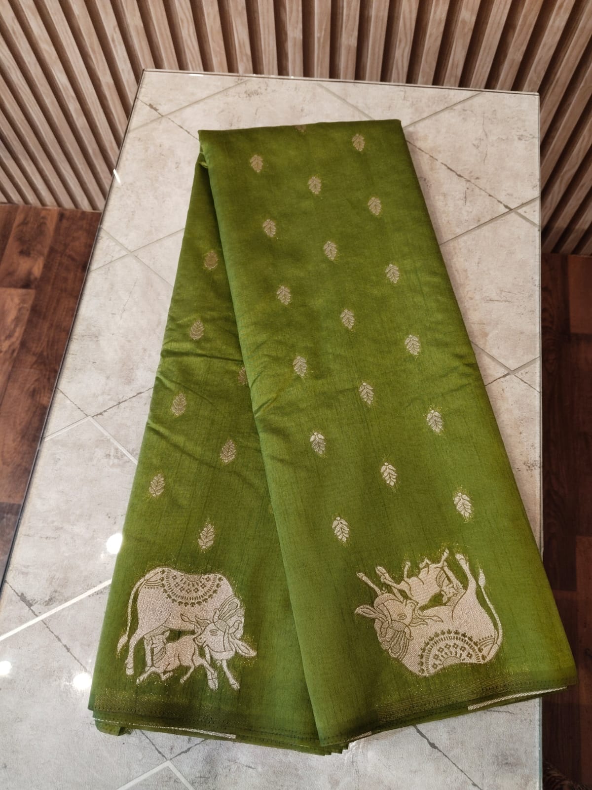 Georgette Saree (Pichwai design)