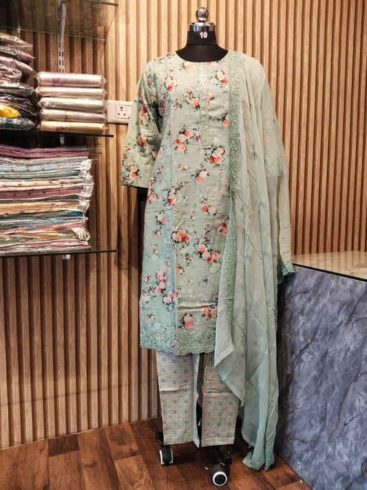 DISTEMPER COLOR FLORAL PRINT COTTON