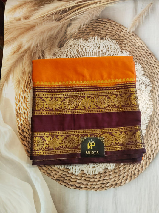 Semi Crepe Silk ORANGE