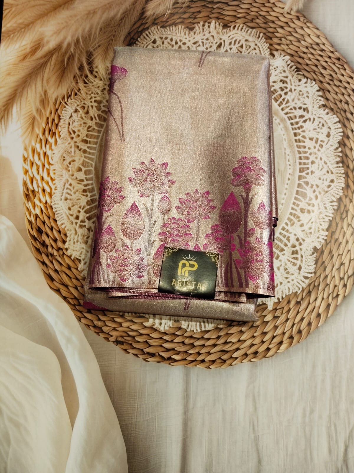 Semi Kanchipuram Art silk Saree