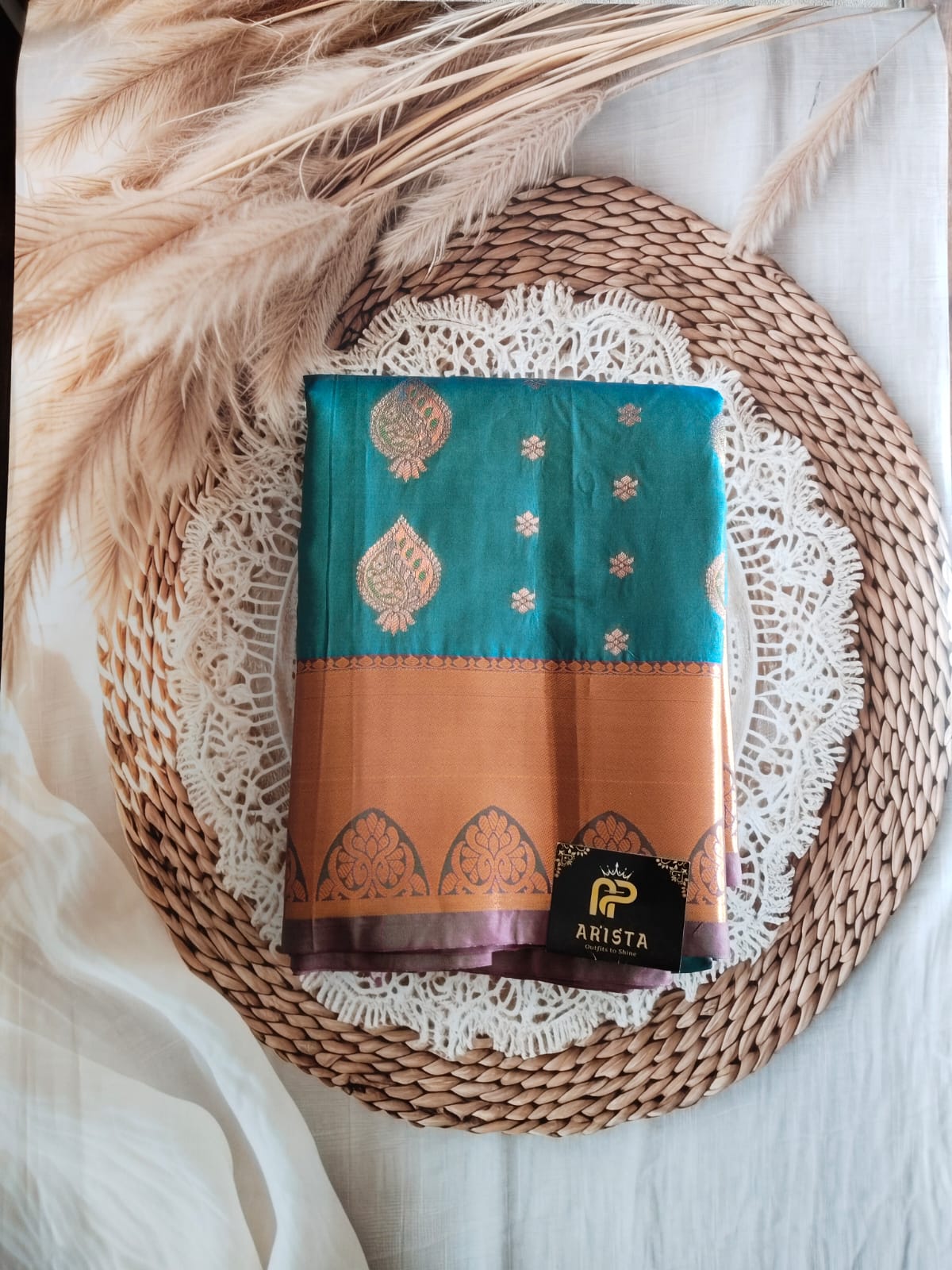 Semi Kanchipuram Butta silk sarees premium