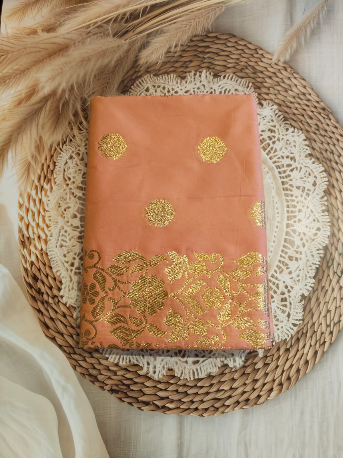 Semi Banarasi Silk Sarees