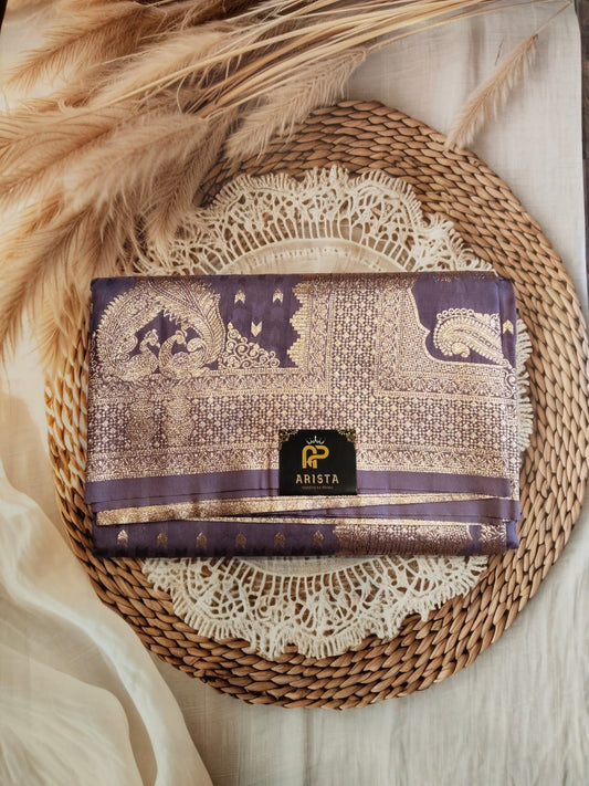 Semi Banarasi Silk Sarees