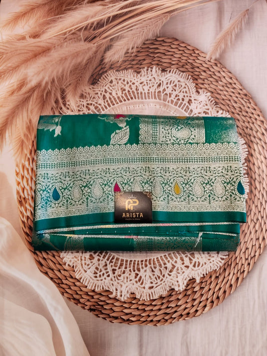 Semi Banarasi Silk Sarees