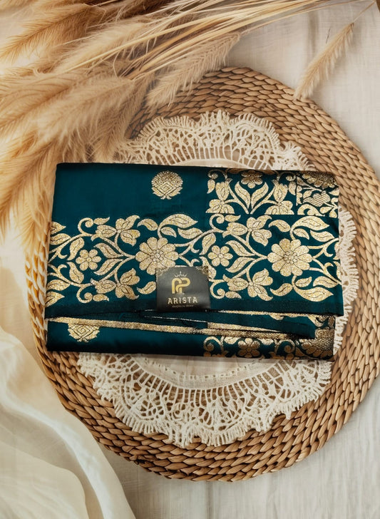 Semi Banarasi Silk Sarees