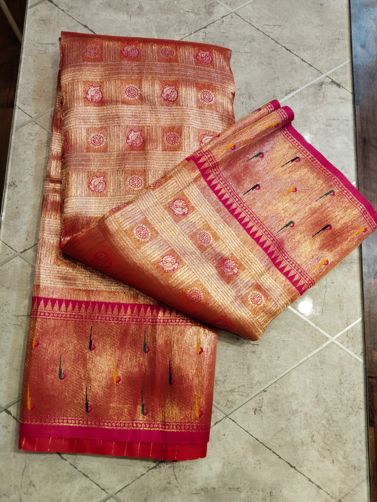 Paithani Silk Saree (Semi Silk)
