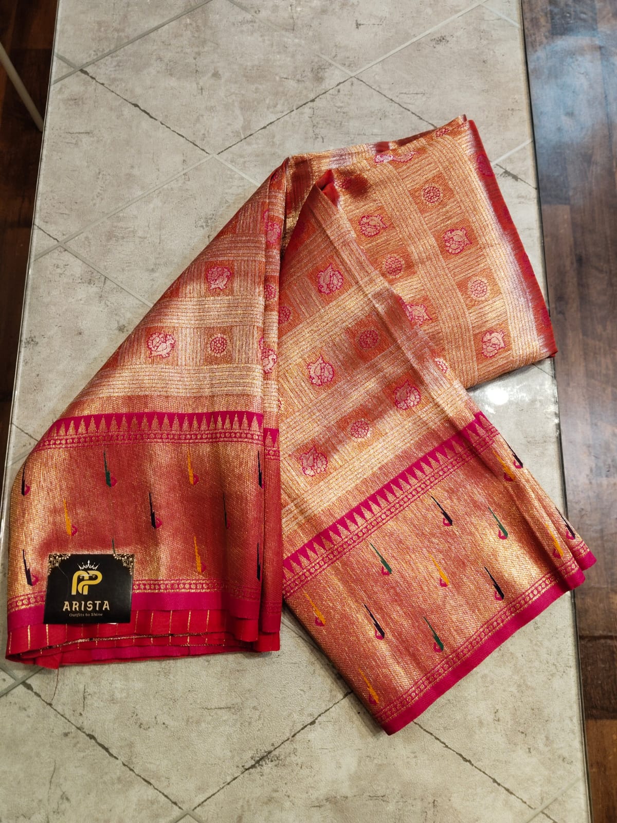 Paithani Silk Saree (Semi Silk)