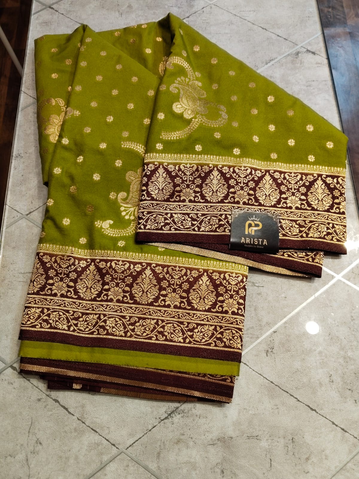Kaddi Georgette Banarasi Saree