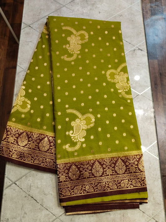 Kaddi Georgette Banarasi Saree