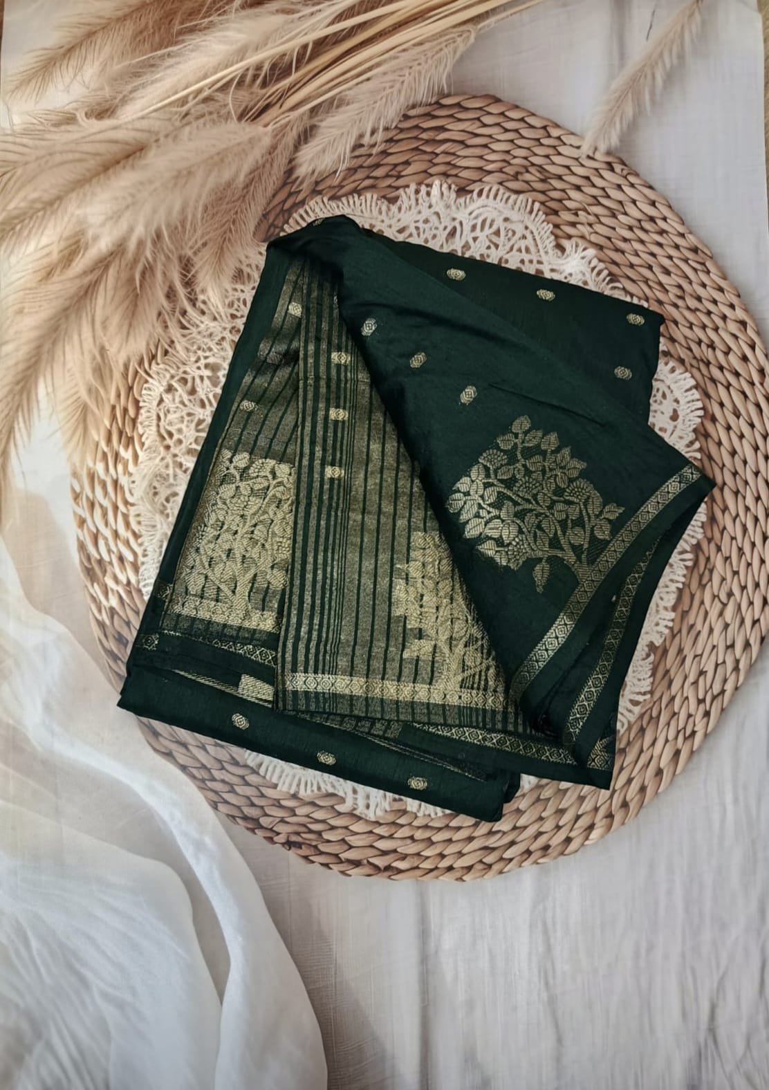 Visco Raw Silk Saree