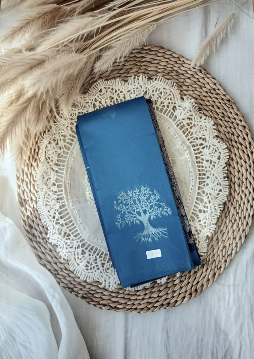 Semi kanchi silk saree (Fancy)