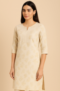 AVAASA WHITE KURTA