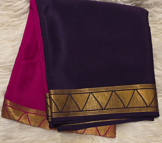 PURE CREPE MYSORE SILK 2D HEAVY WEIGHT