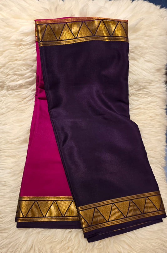 PURE CREPE MYSORE SILK 2D HEAVY WEIGHT