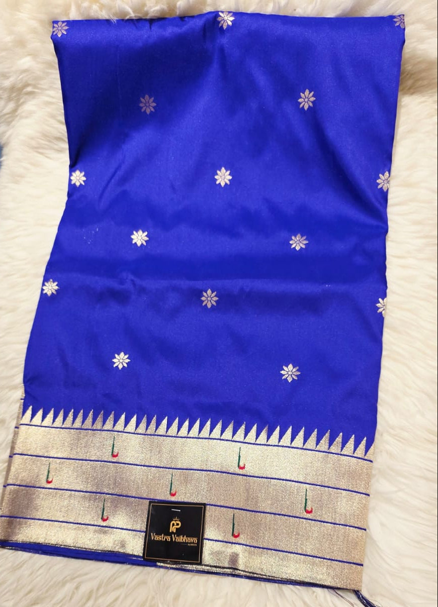 Semi Soft Silk Paithani Saree