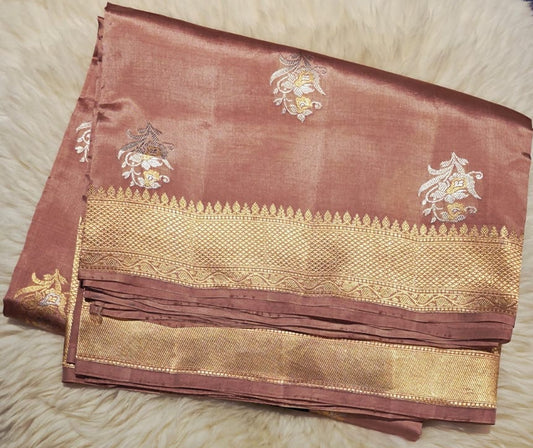 Pure Raw Mango Silk Saree