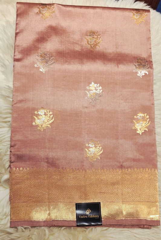 Pure Raw Mango Silk Saree