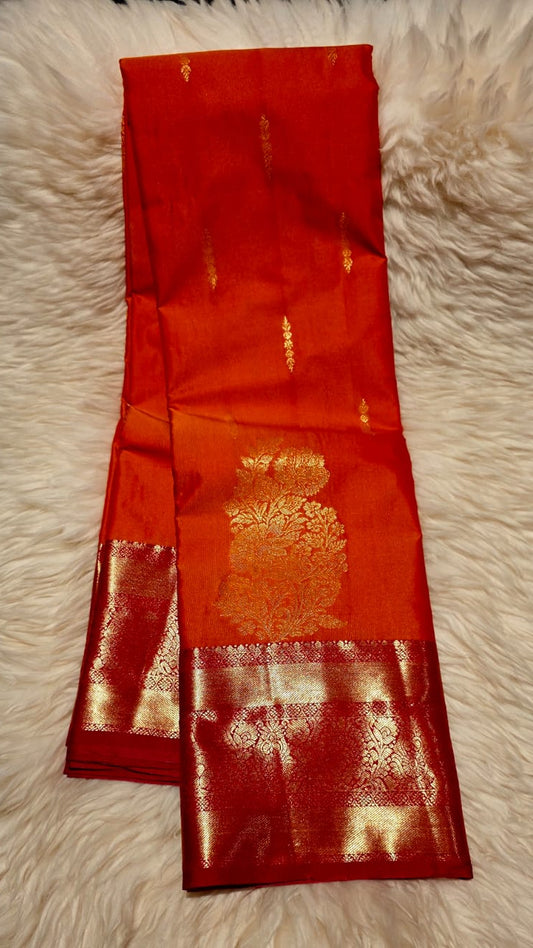 SEMI KANCHIPURAM SILK SAREE -PREMIUM QUALITY