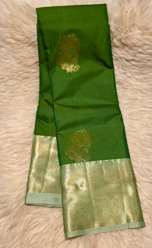 Semi Kanchipuram Silk Saree -  Premium Quality