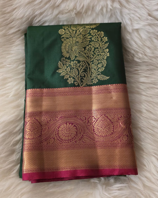 Semi Kanchipuram Silk Saree – Premium Quality