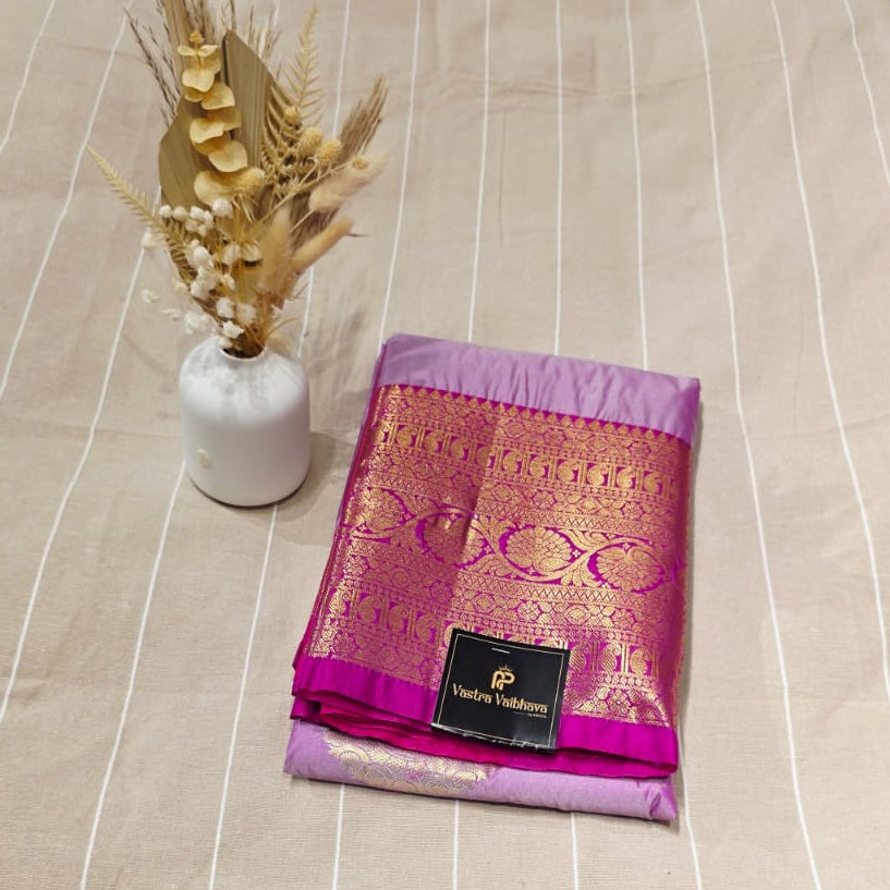 Semi Kanchipuram Silk Saree – Premium Festive Collection