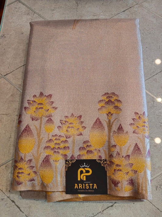 Semi Kanchipuram Art silk Saree