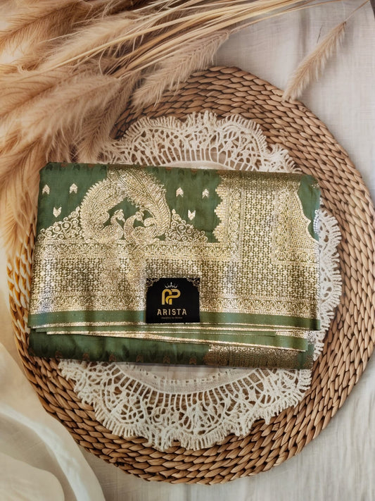 Semi Banarasi Silk Sarees