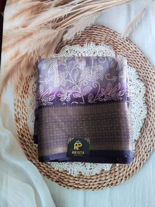 Printed Dola Silk Saree
