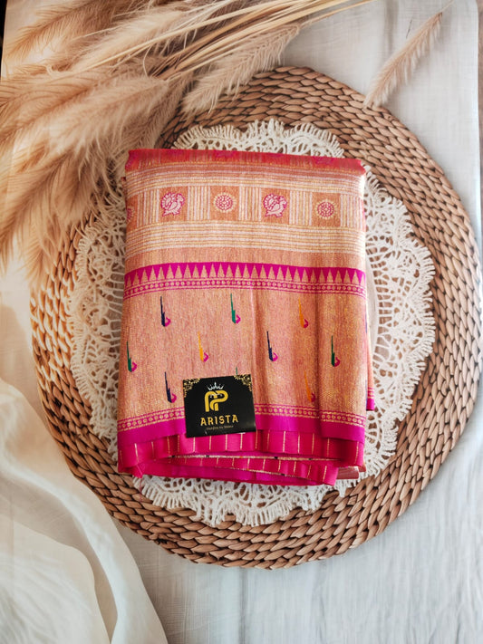 Paithani Silk Saree (Semi Silk)
