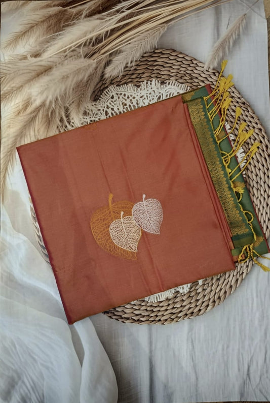 Semi kanchi Soft Silk Saree