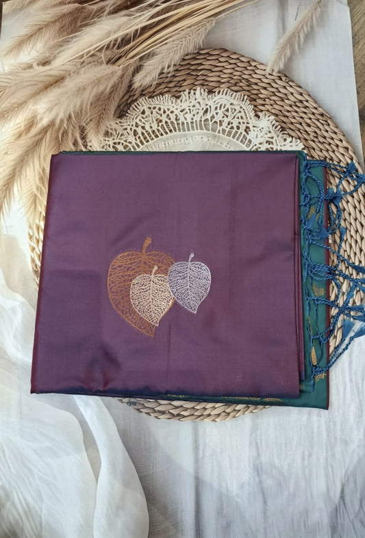 Semi kanchi Soft Silk Saree