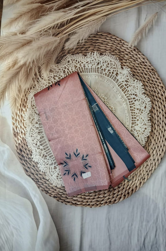 Semi kanchi silk saree (Fancy)