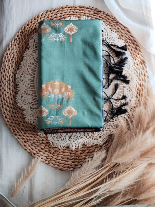 Semi kanchi Soft Silk Saree