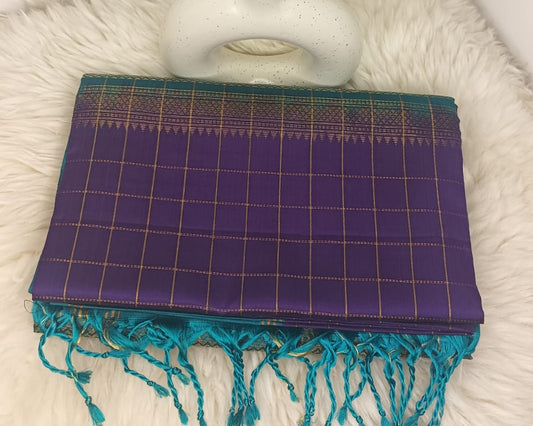 Pure Soft Silk Saree- Rich Teal