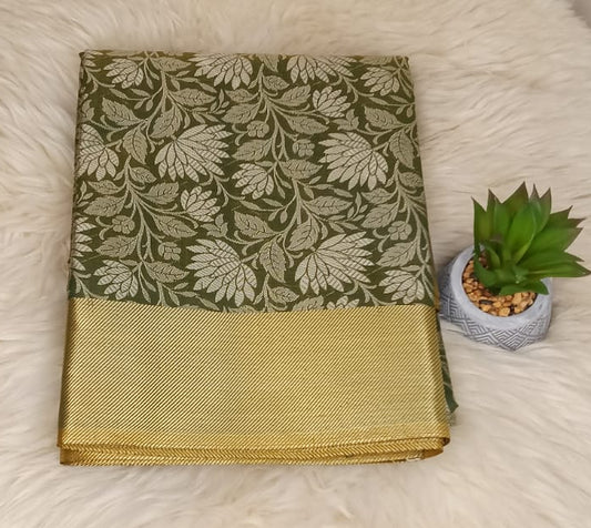 Premium Quality Semi Banarasi Brocade Saree
