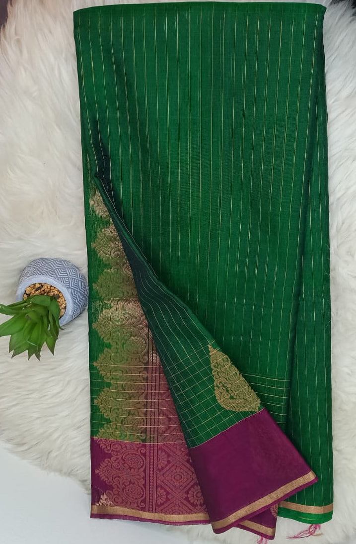 Elegant Pure Cotton Silk Saree