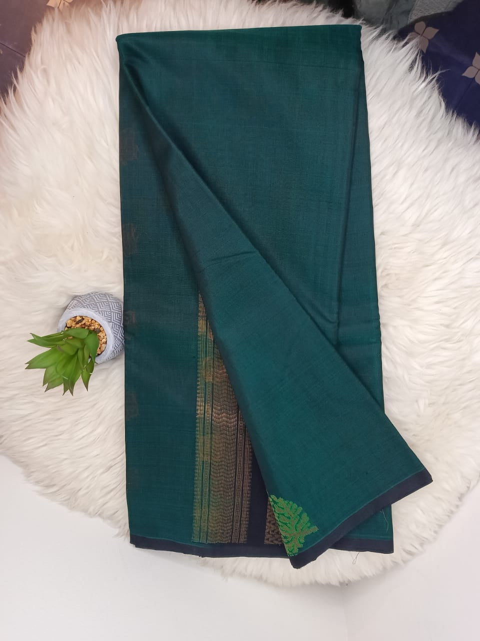 Pure Cotton Silk  Saree