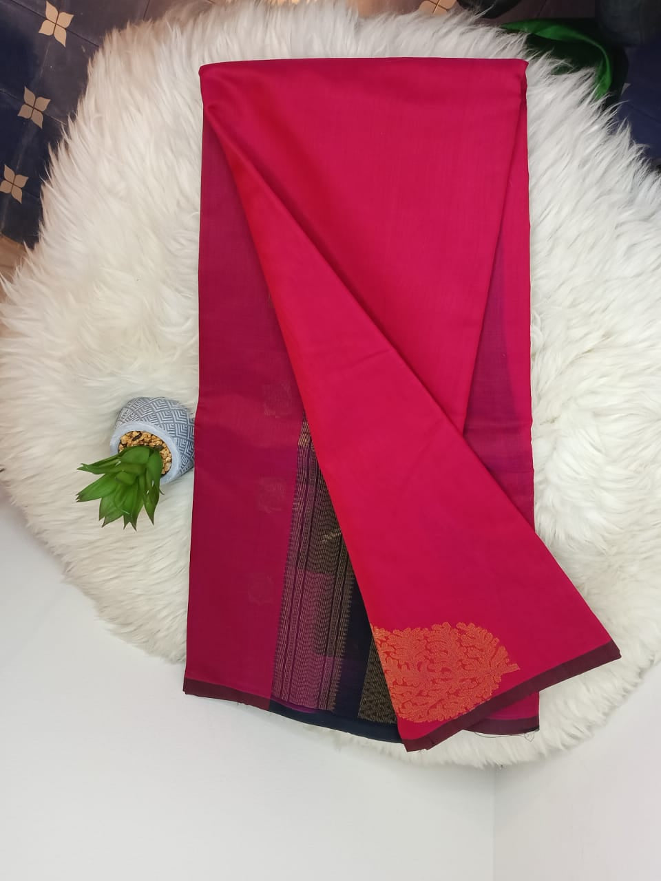 Pure Cotton Silk  Saree